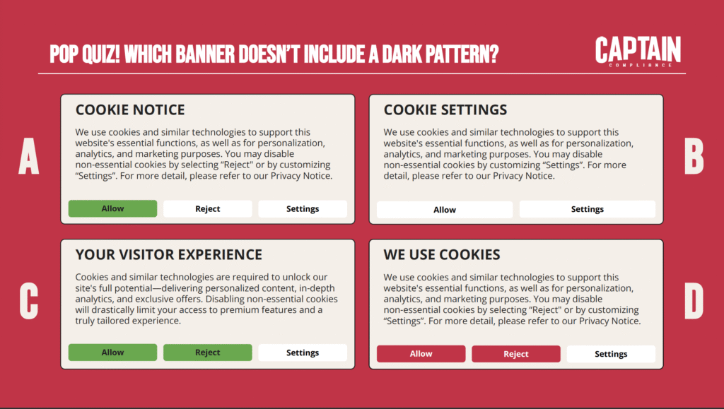 Cookie Warning Notice